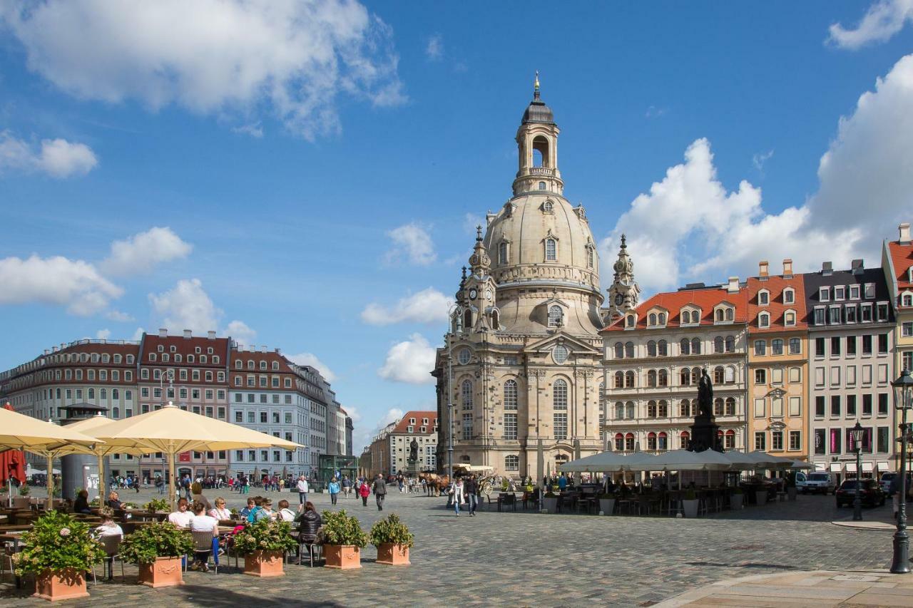 Grosses Apartment Im Zentrum Von Dresden, 2 Schlafzimmer, 2 Baeder, Balkon Ngoại thất bức ảnh